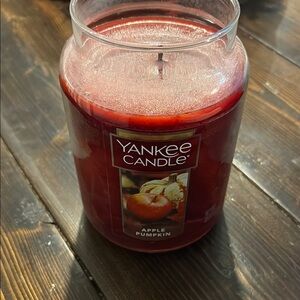 Yankee Candle Apple Pumpkin Deep Red Jar